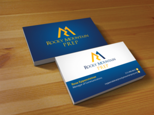 Business Card Design by Creations Box 2015 for Rocky Mountain Prep | Design: #7259245
