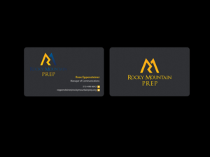Business Card Design by Creations Box 2015 for Rocky Mountain Prep | Design: #7259247