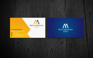 Business Card Design by Brand aid for Rocky Mountain Prep | Design: #7262948