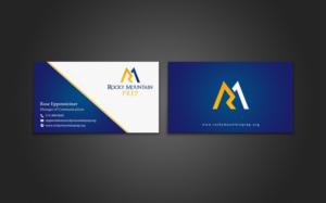 Business Card Design by chandrayaan.creative for Rocky Mountain Prep | Design: #7256677