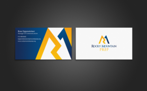 Business Card Design by chandrayaan.creative for Rocky Mountain Prep | Design: #7256680