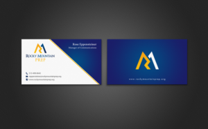 Business Card Design by chandrayaan.creative for Rocky Mountain Prep | Design: #7256682