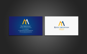Business Card Design by chandrayaan.creative for Rocky Mountain Prep | Design: #7256683
