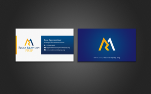 Business Card Design by chandrayaan.creative for Rocky Mountain Prep | Design: #7256685
