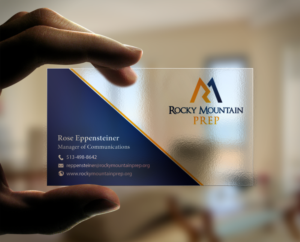 Business Card Design by chandrayaan.creative for Rocky Mountain Prep | Design: #7256686