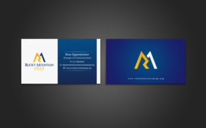 Business Card Design by chandrayaan.creative for Rocky Mountain Prep | Design: #7256687