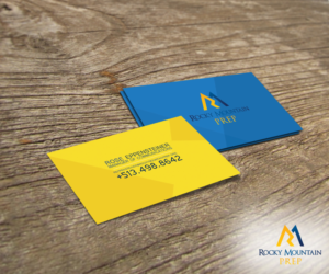 Diseño de Tarjeta de Presentación por Holtman para Rocky Mountain Prep | Diseño #7262912