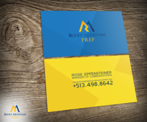 Business Card Design by Holtman for Rocky Mountain Prep | Design: #7262913