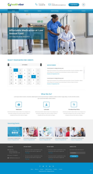 Web Design par pb pour Junior Medic LLC | Design : #7256537
