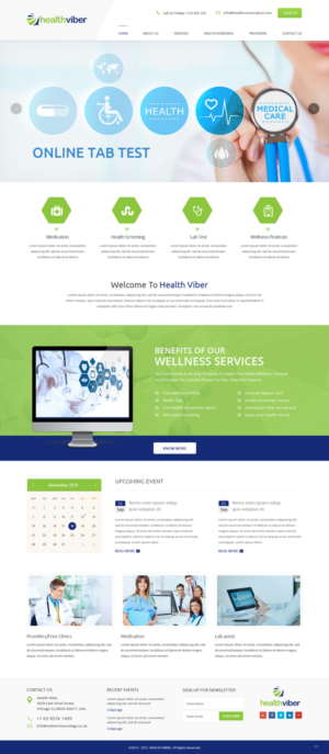 Diseño Web por pb para Junior Medic LLC | Diseño: #7266775