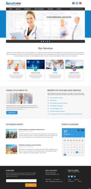 Web Design par pb pour Junior Medic LLC | Design : #7266776