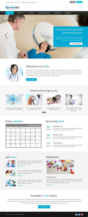 Diseño Web por pb para Junior Medic LLC | Diseño: #7266777