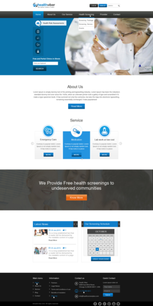 Web Design par debdesign pour Junior Medic LLC | Design : #7265890