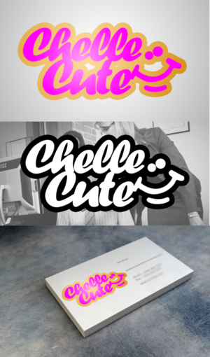 Logo Design by RomyBoy for Chelle Cute | Design #7285313