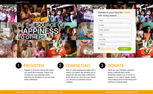 Online Charity Portal  | Web Design by Lauren
