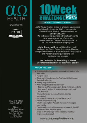 Advertisement Design by Cyclops for Alpha Omega Health | Design: #7288203