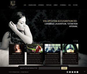 Wordpress Design by pb for Ali Barqawi Studios | Design: #1845923