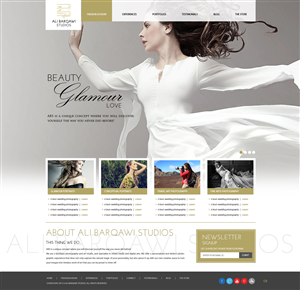 Wordpress Design by pb for Ali Barqawi Studios | Design: #1845933