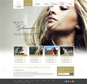 Wordpress Design by pb for Ali Barqawi Studios | Design: #1845936