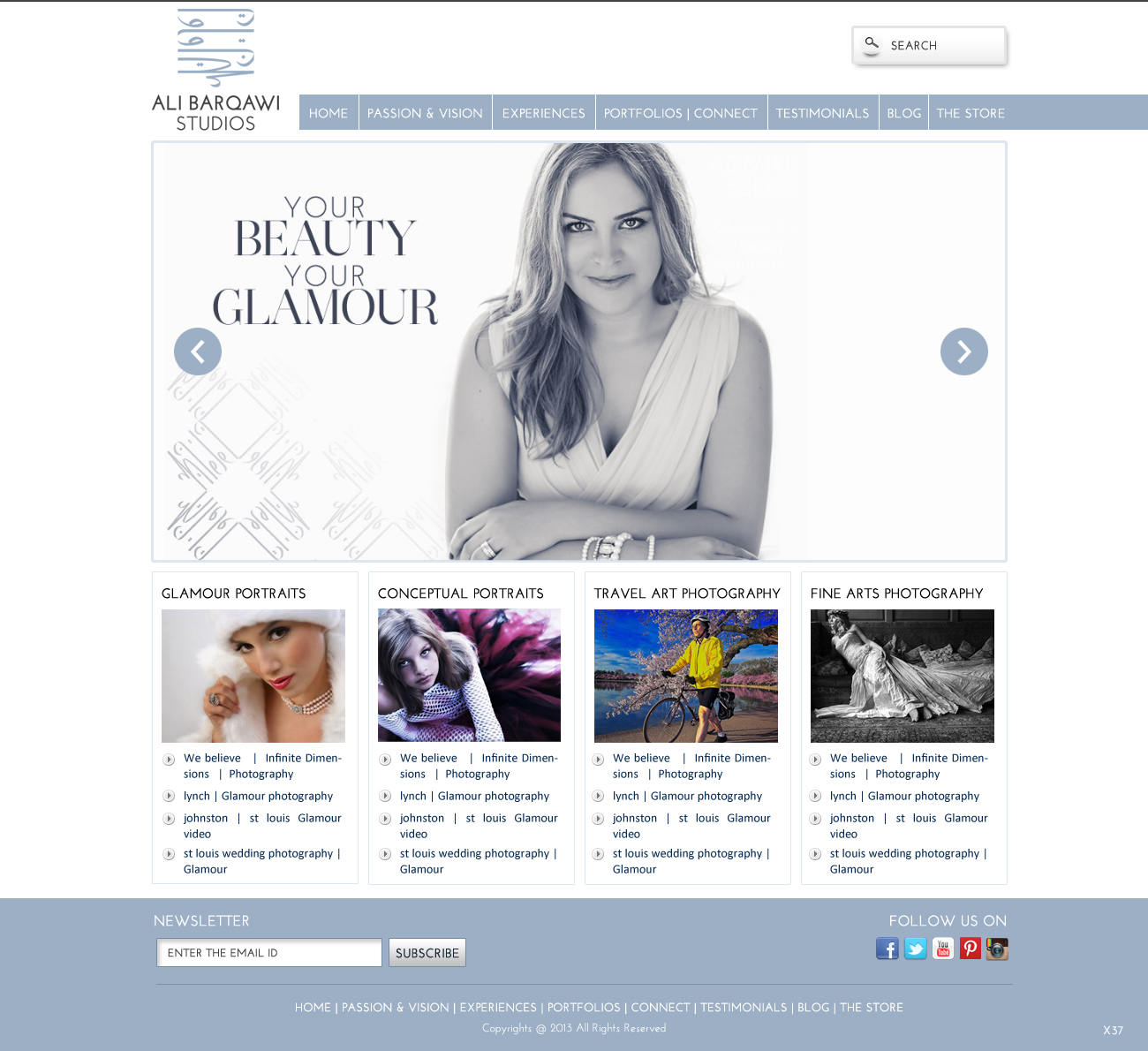 Design Wordpress par pb pour Ali Barqawi Studios | Design #1853401