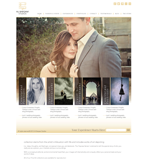 Wordpress Design by Mdesign for Ali Barqawi Studios | Design #1875918