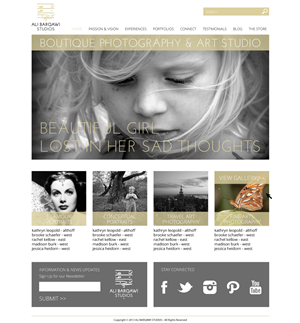 Photography Studio Website (Design Only) | Wordpress Design by Dzains