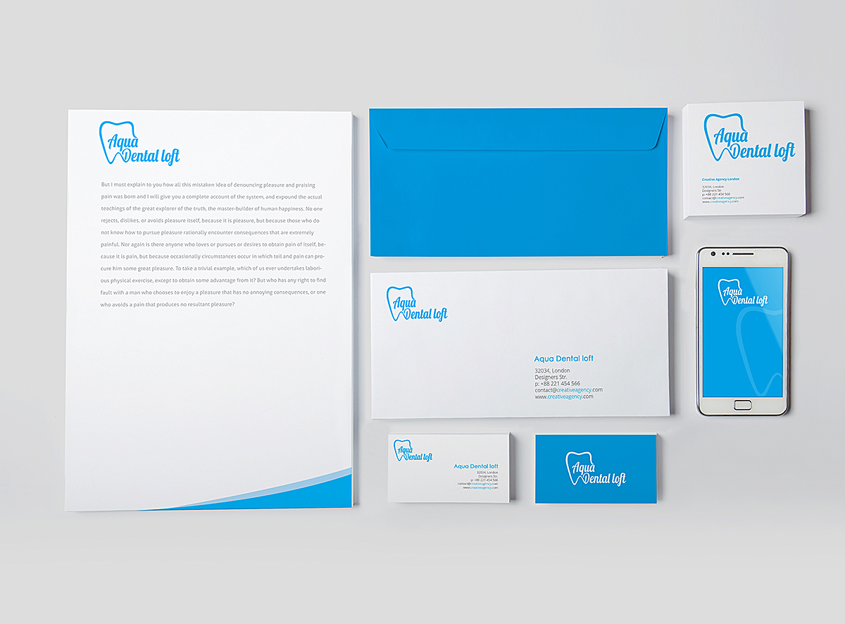 Logo Design by Mix MyPhotoshop for aqua dental loft | Design #1858839