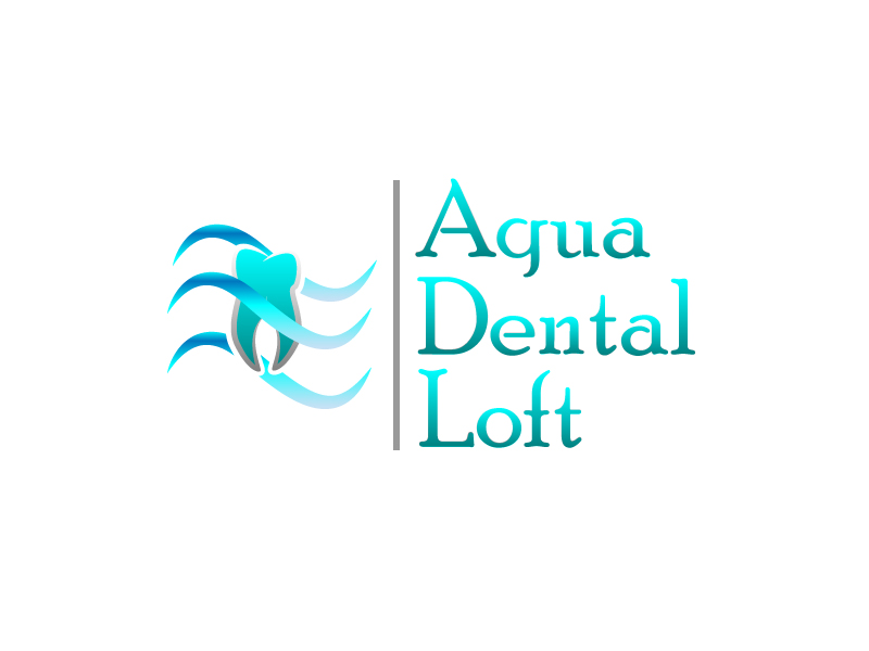 Logo Design by Hatem for aqua dental loft | Design #1874200