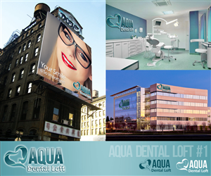 Logo Design by LucasB for aqua dental loft | Design: #1851762