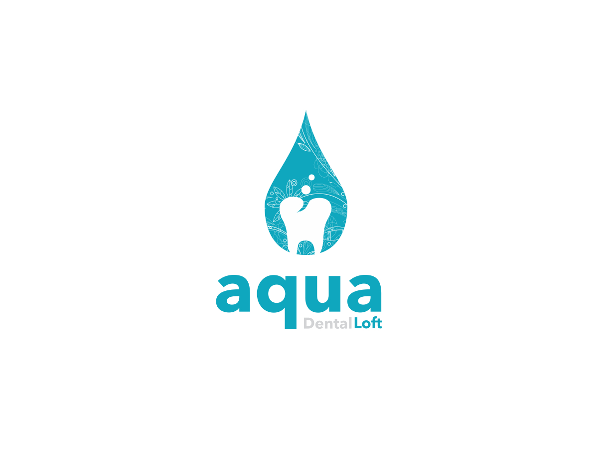 Logo Design by MotionPixelll™ for aqua dental loft | Design #1838440