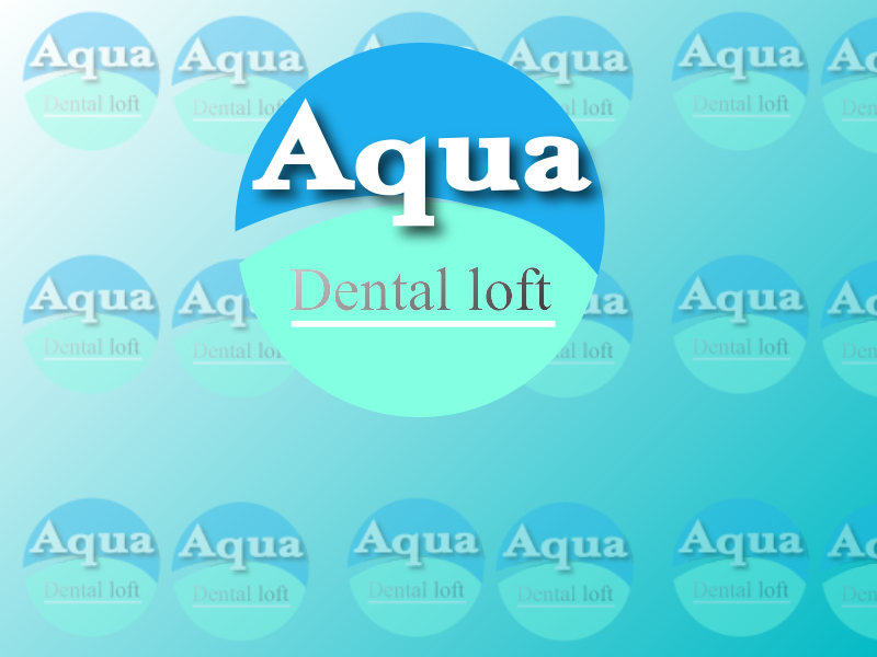 Logo Design by R-Design for aqua dental loft | Design #1843462