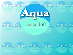 Logo Design by R-Design for aqua dental loft | Design: #1843462