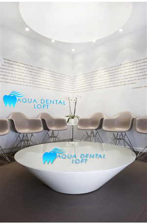 Logo Design by cocodesign for aqua dental loft | Design: #1871225