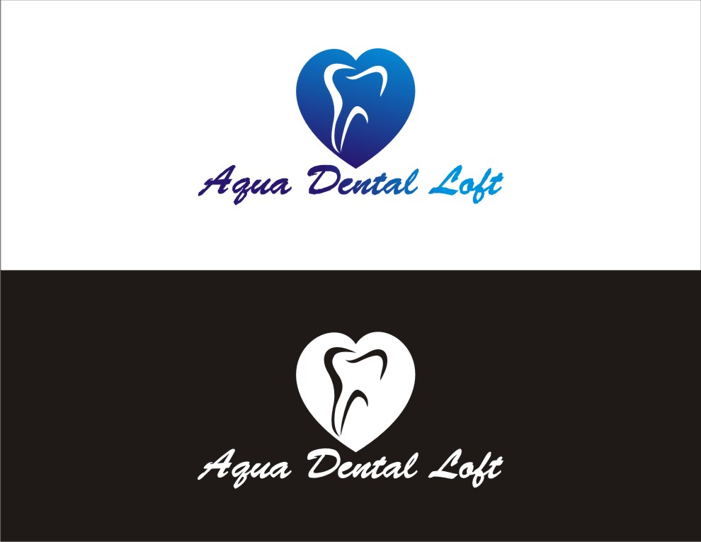 Logo Design by vristho for aqua dental loft | Design #1841418