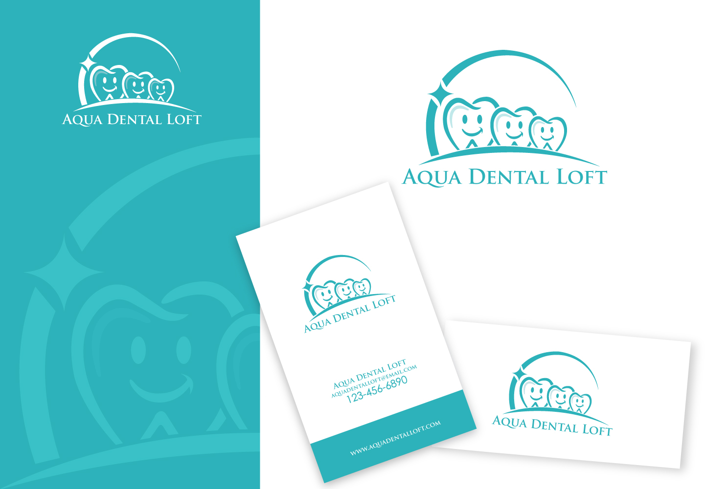Logo Design by Limitless¤ for aqua dental loft | Design #1865925