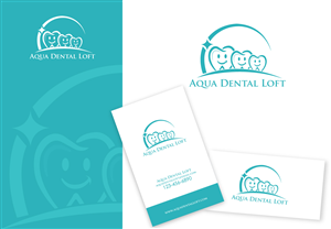 Logo Design by Limitless¤ for aqua dental loft | Design: #1865925