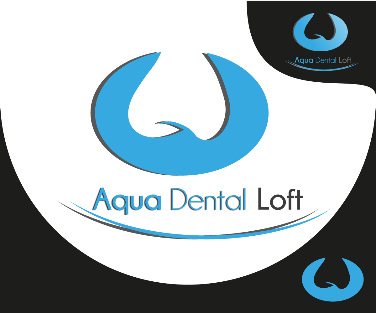 Logo Design by .ddu for aqua dental loft | Design #1873999