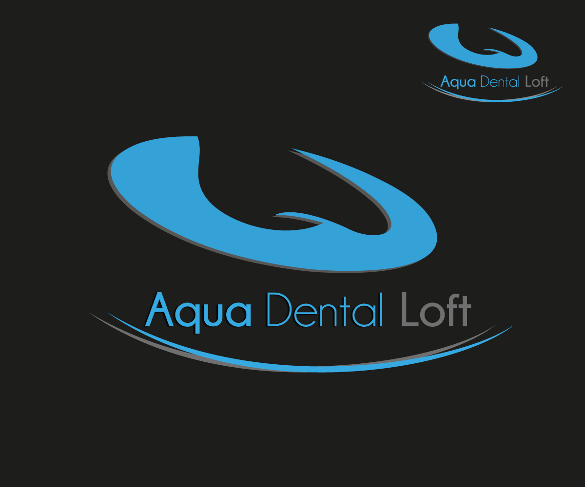 Logo Design by .ddu for aqua dental loft | Design #1874015
