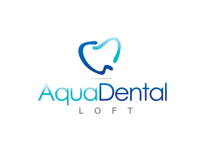 Logo Design by Glyphica Design Studio for aqua dental loft | Design #1874736