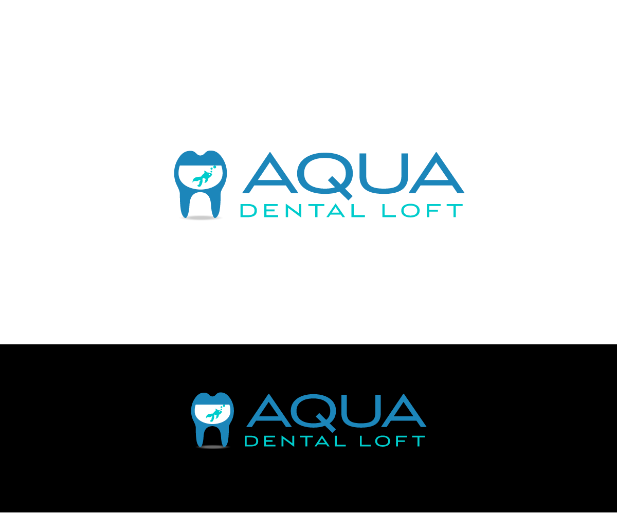 Logo Design by GliderGraphx for aqua dental loft | Design #1838213