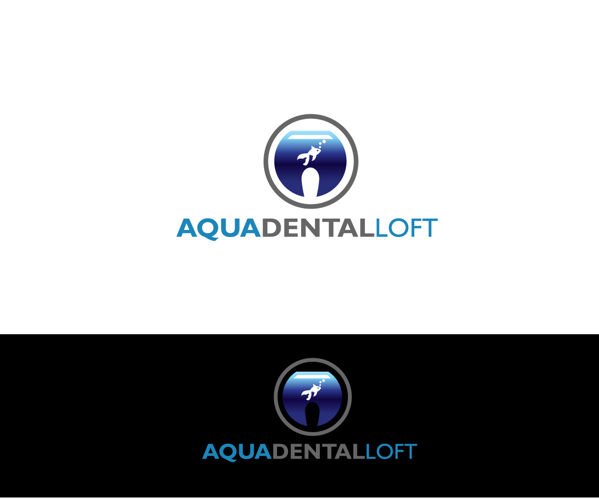 Logo Design by GliderGraphx for aqua dental loft | Design #1838589