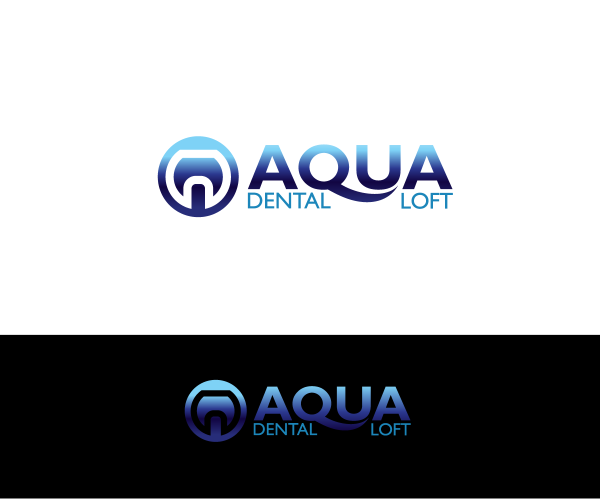 Logo Design by GliderGraphx for aqua dental loft | Design #1838594