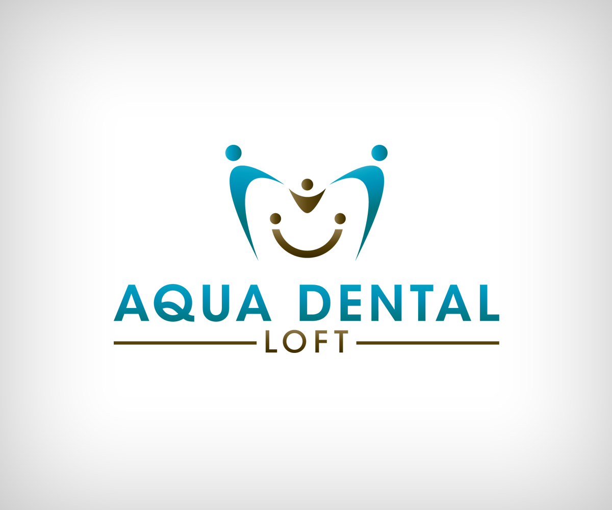 Logo Design by Bonaro Designs for aqua dental loft | Design #1902481