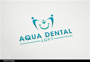 Logo Design by Bonaro Designs for aqua dental loft | Design: #1902488