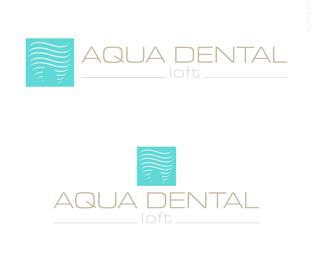 Diseño de Logo por conrad design para aqua dental loft | Diseño #1932526