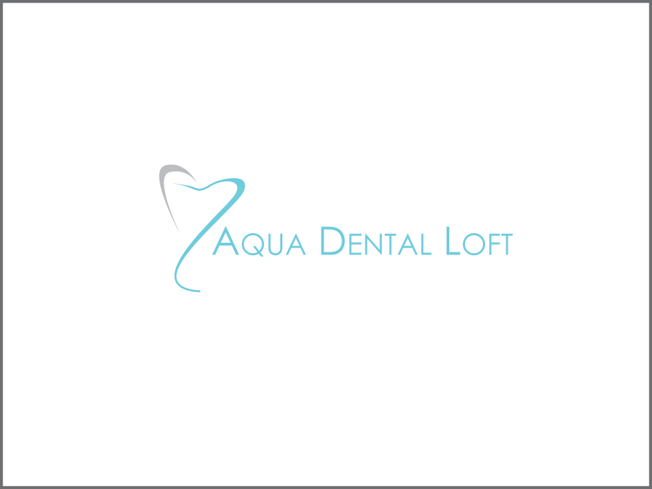 Logo Design by whitepaper for aqua dental loft | Design #1857914