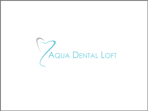 Logo Design by whitepaper for aqua dental loft | Design: #1857914