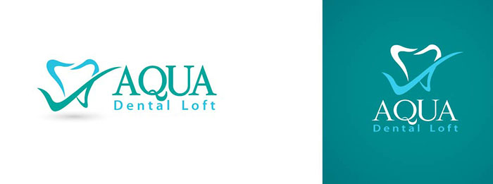 Logo Design by parshdelhi for aqua dental loft | Design #1858715