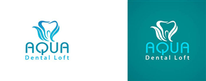 Logo Design by parshdelhi for aqua dental loft | Design: #1928697