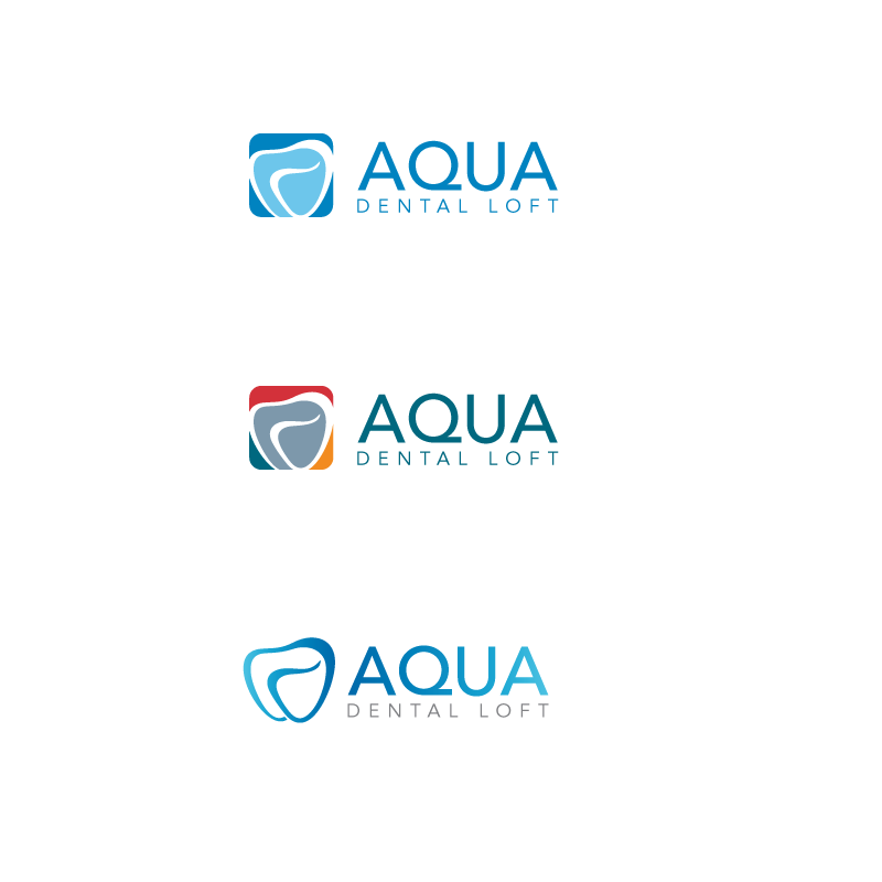 Logo Design by Lancer for aqua dental loft | Design #1848316